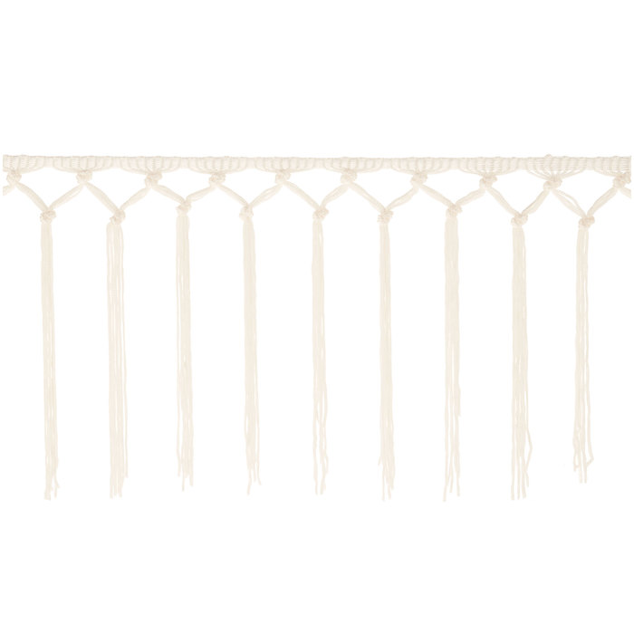 White Knotted Fringe Trim Hobby Lobby 1251560
